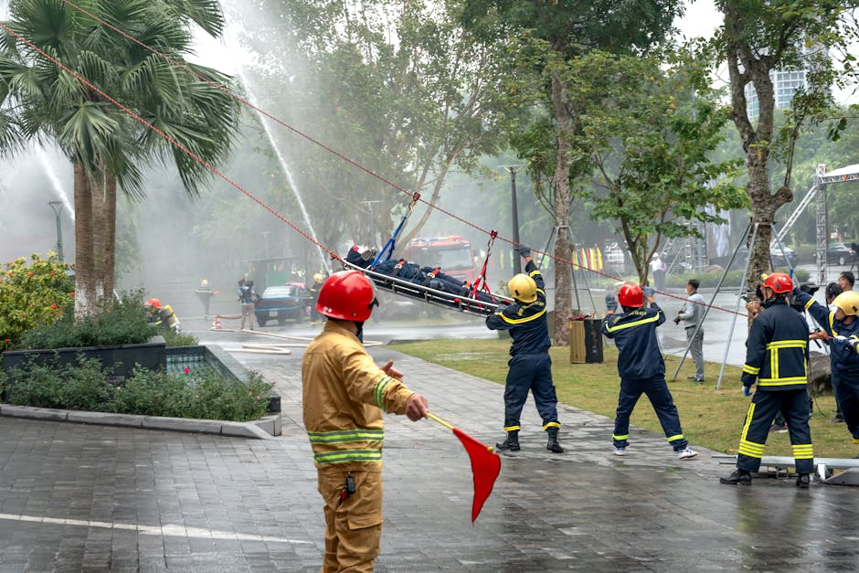 =Gardaland svolge una vasta esercitazione di emergenza con oltre 150 professionisti